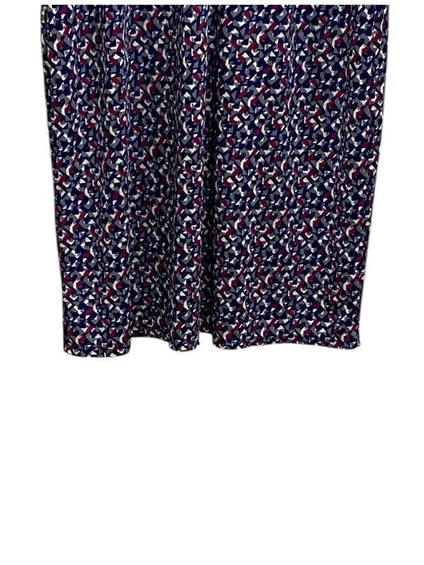 Lauren Ralph Lauren Midi Dress Blue Size 2X Preppy Party Career Vacation Plus - Image 7