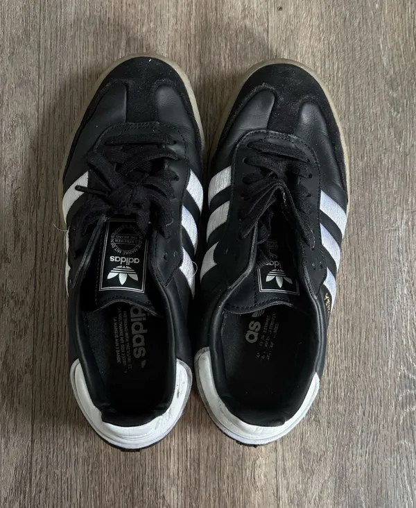 Adidas Women’s Samba Shoes Black 8 - Image 5