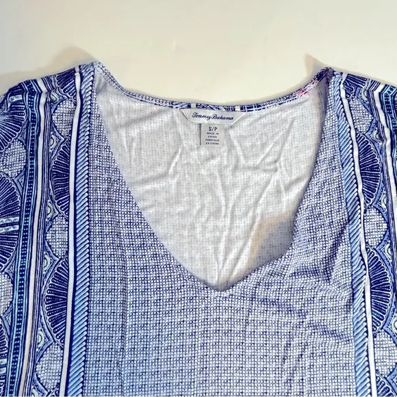 Tommy Bahama Sole Vita V-Neck Top Size‎ S - Image 6