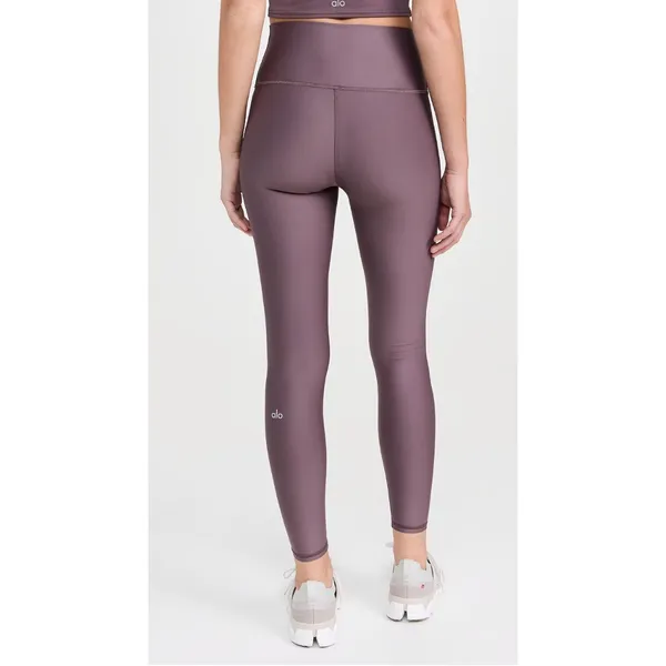 Alo 7/8 Airlift High Waist Leggings Raisinette Purple Small - Image 2