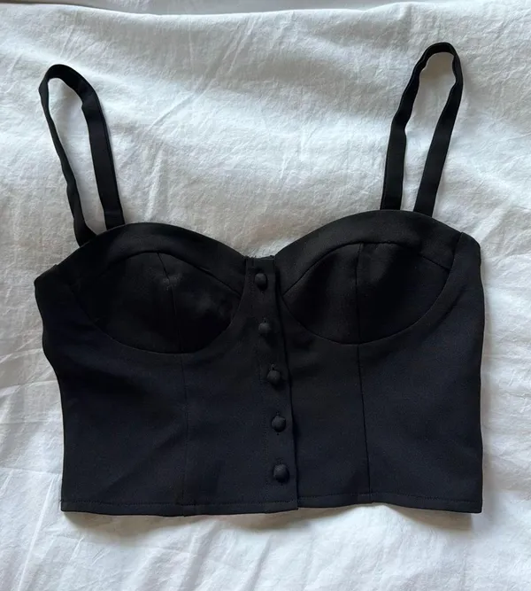 Princess Polly Bohen Top Black - Image 5