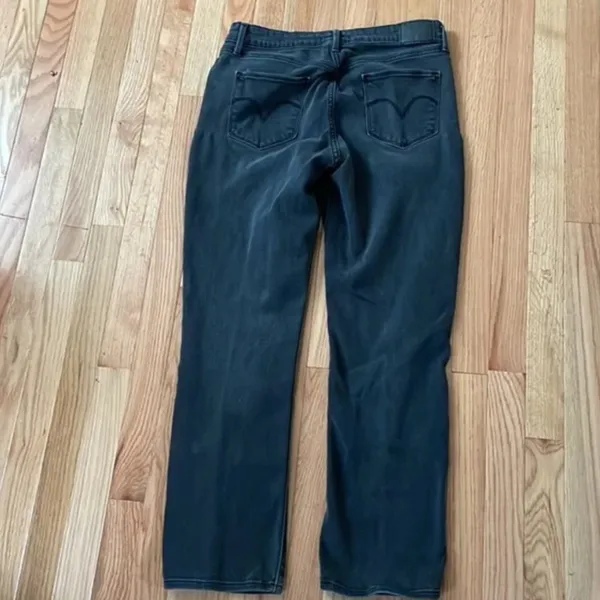 Levi's Jeans Womens 12 Gray Charcoal Mid Rise Skinny Cotton Ladies - Image 9