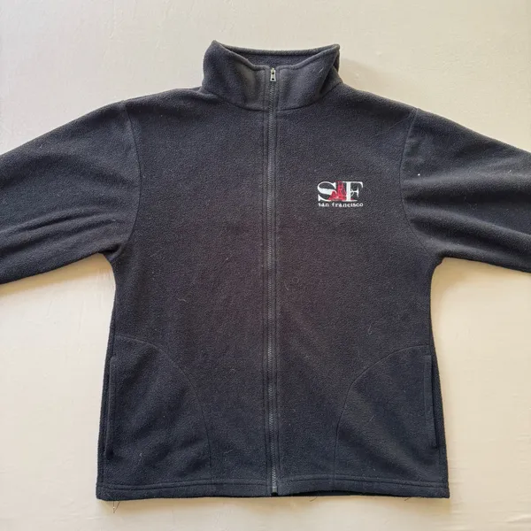 Vintage San Francisco Fleece Zip Up Jacket - Image 2
