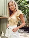 Vestique Vestibule White Shorts With Buckle - Image 2