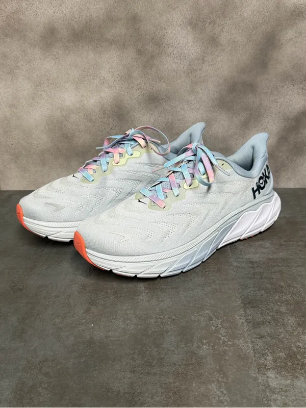 Hoka One One Arahi 6 Women's Wide Running Shoes Plein Air/Blue Fog Size 11D - Image 3