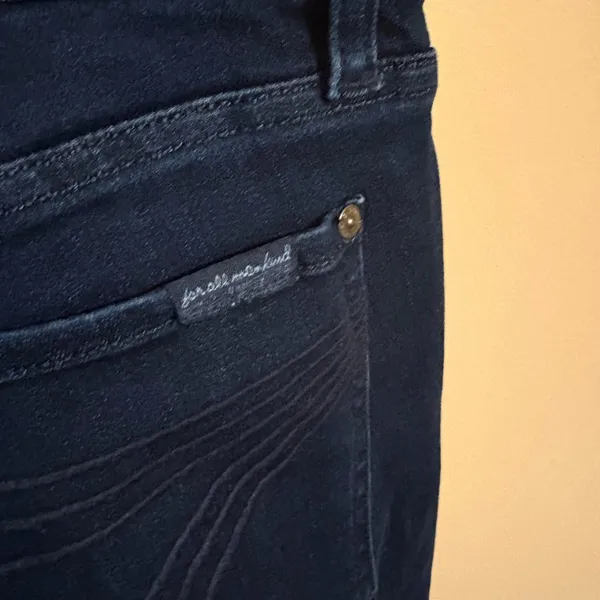 7 for All Mankind Dark Wash Dojo Jeans - Image 5
