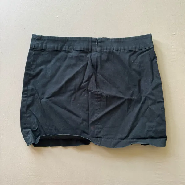 Vintage Y2K Old Navy Flat Front Micro Mini Skirt - Image 2