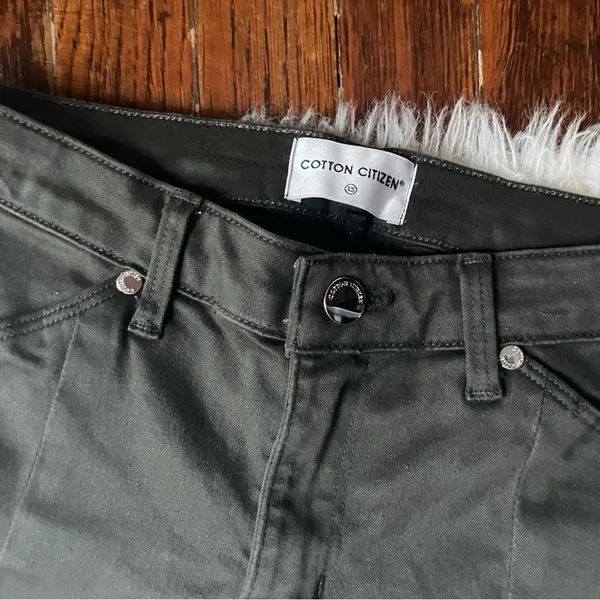 Cotton Citizen Green Moto Pants NWOT - Image 3