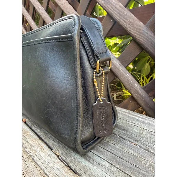 Coach Vintage Swagger 9820 Bag New York City Purse Black - Image 3