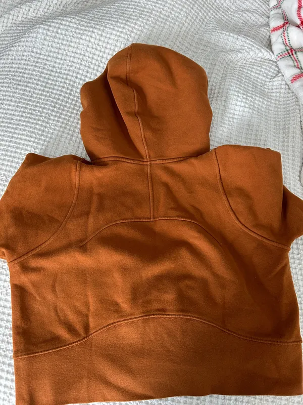 Lululemon Scuba Oversized Funnel-Neck in color "Cinnamon" - Image 2