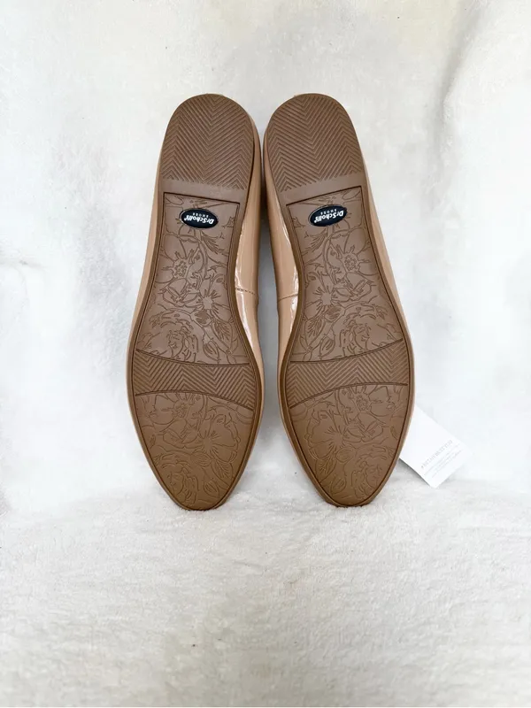 Dr. Scholl's Beige Patent Ballet Flats Size 9.5 - Image 11