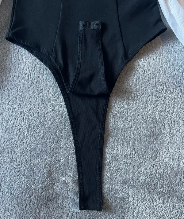Adika Bodysuit Black & White - Image 6