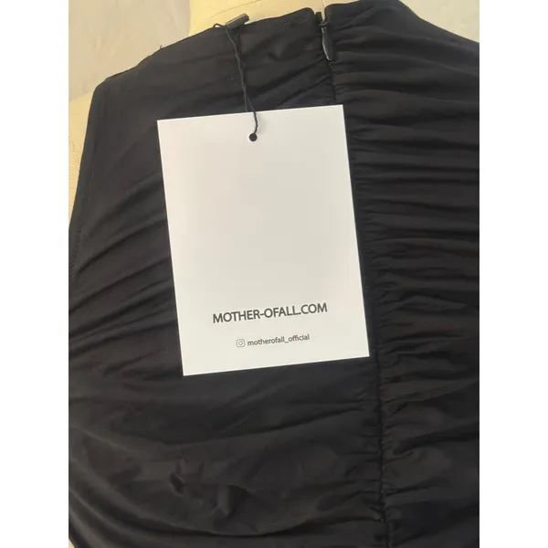 MOTHER OF ALL Gabriella Dress – Black – NWT – Size Small - Image 9