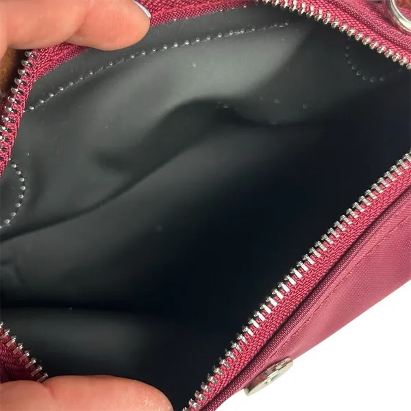 Therapy Boutique Women's‎ Mini Crossbody Bag Burgundy Adjustable Strap - Image 16