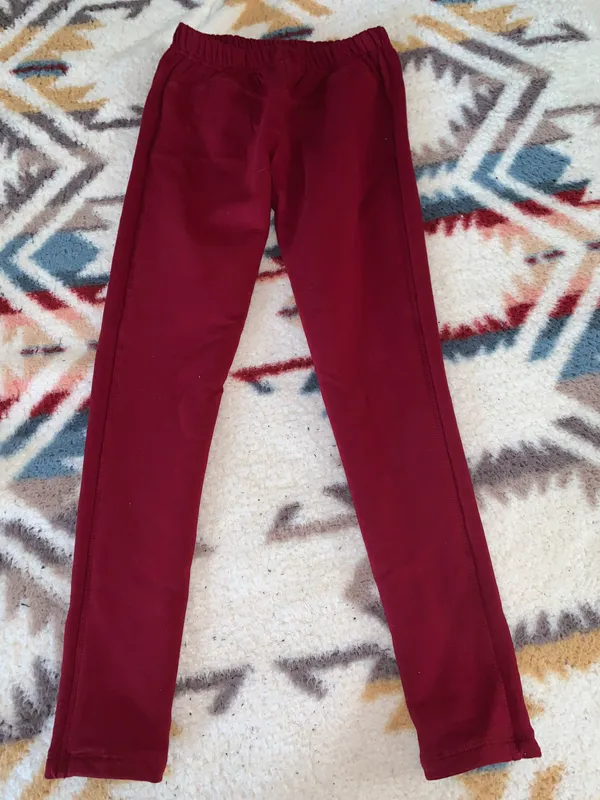 MATERNITY LEGGINGS SZ L * NWT Red Size L - Image 6