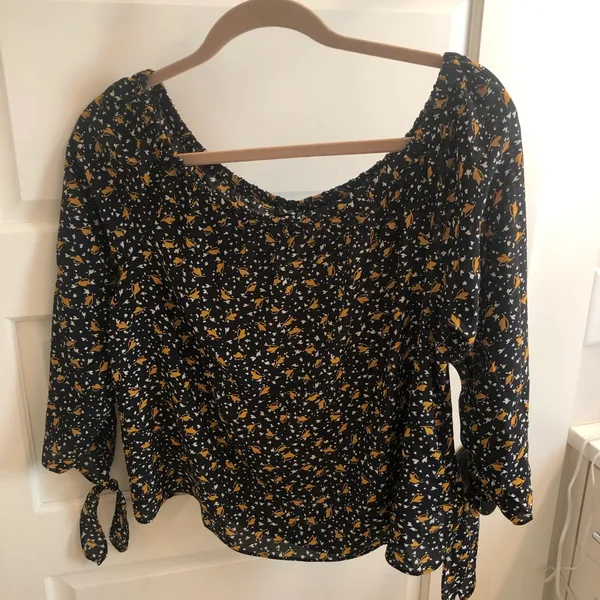 NWT Madewell off the shoulder top - Image 4