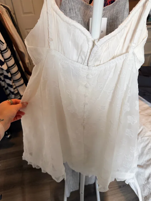 White Princess Polly Dress Mini - Image 2