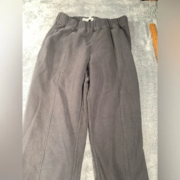 Abercrombie & fitch Gray Jogger Pants soft a&f collection medium - Image 3