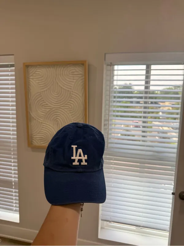 Los Angeles Dodgers Navy MLB Baseball Cap Blue - Image 3