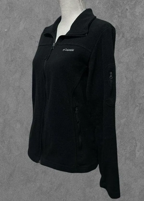 | Fast Trek II Jacket Black Full Zip Fleece Size M - Image 3
