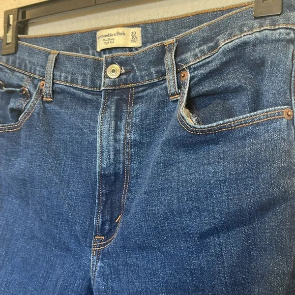 Abercrombie & Fitch The‎ Skinny High Rise Jeans - 30/10 Short - Image 10