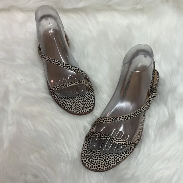 ‎Madewell Dalmatian animal print sandals - Image 4