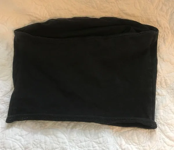Urban Outfitters Black crop top - Image 3