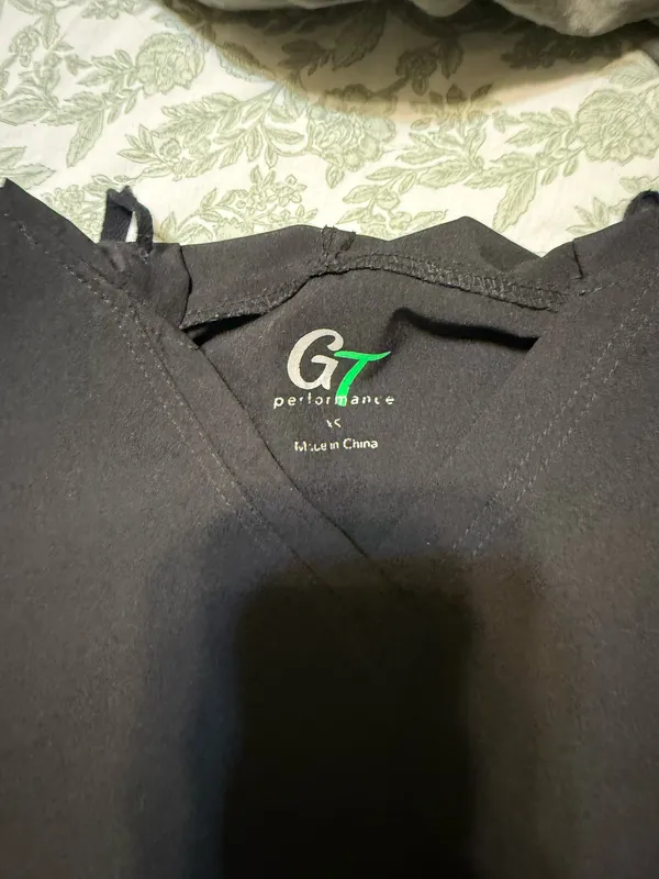 GT performance scrub top Black Size XS - Image 2