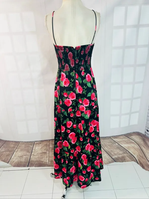 Alice and Olivia Chantay Tiered Sleeveless Maxi Dress size 4 - Image 9