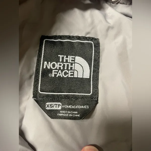 THE NORTH FACE Full Zip Puffer Ski Winter Jacket Plaid Outdoors Snow Size XS - Image 8