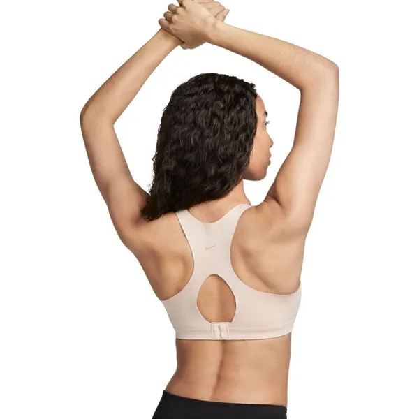 Nike Alpha padded dri fit high support sports bra light pink - Image 4