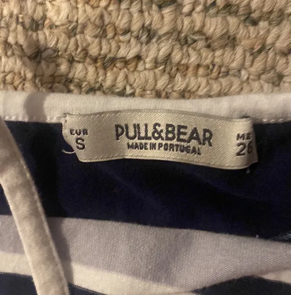 Pull & Bear navy top - Image 3