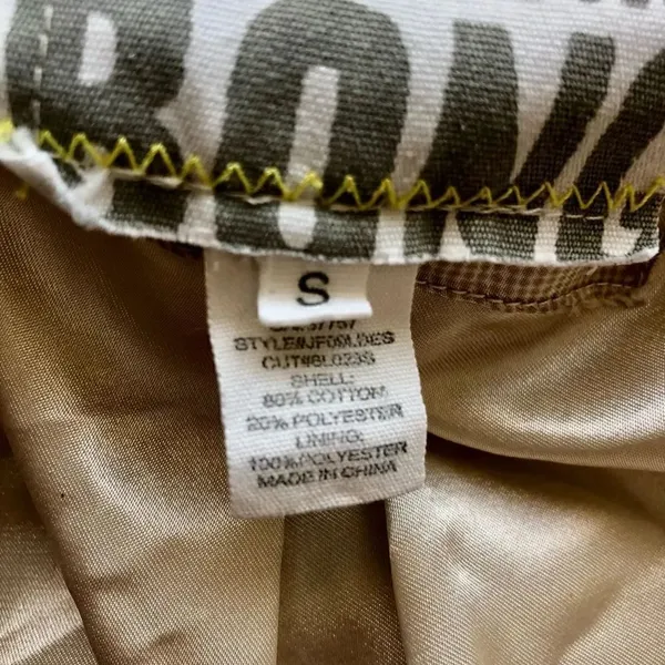 Billabong Women’s Double Breasted Coat, Hooded in Cream, Size Small - Image 12
