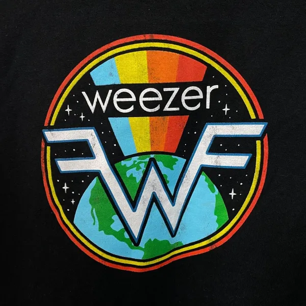 Weezer Rock the Planet Van Weezer Pride Rock Band Hoodie XL - Image 2