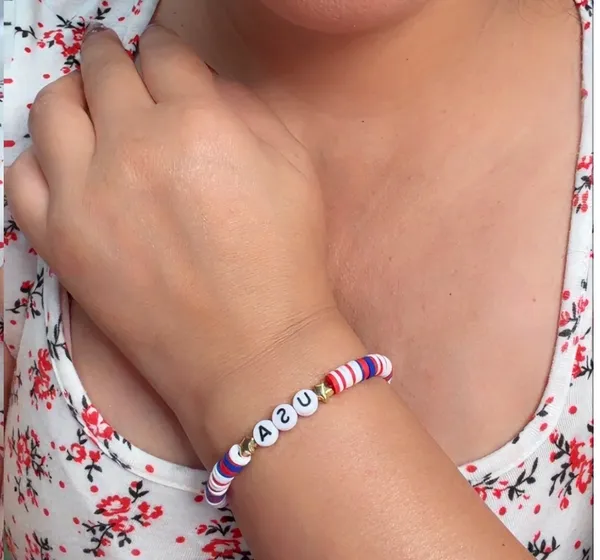 4 of July bracelet Multiple - Image 2