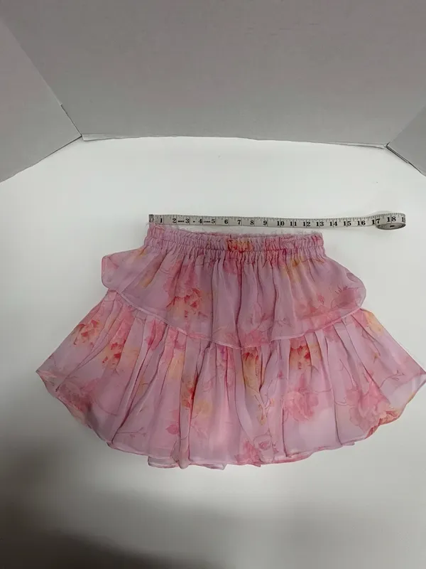Love‎ Shack Fancy - Summer Morning Ruffle Mini Skirt - Size S. - Image 9