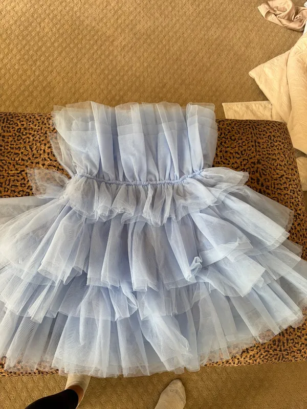 Boutique tulle mini dress size L - Image 2