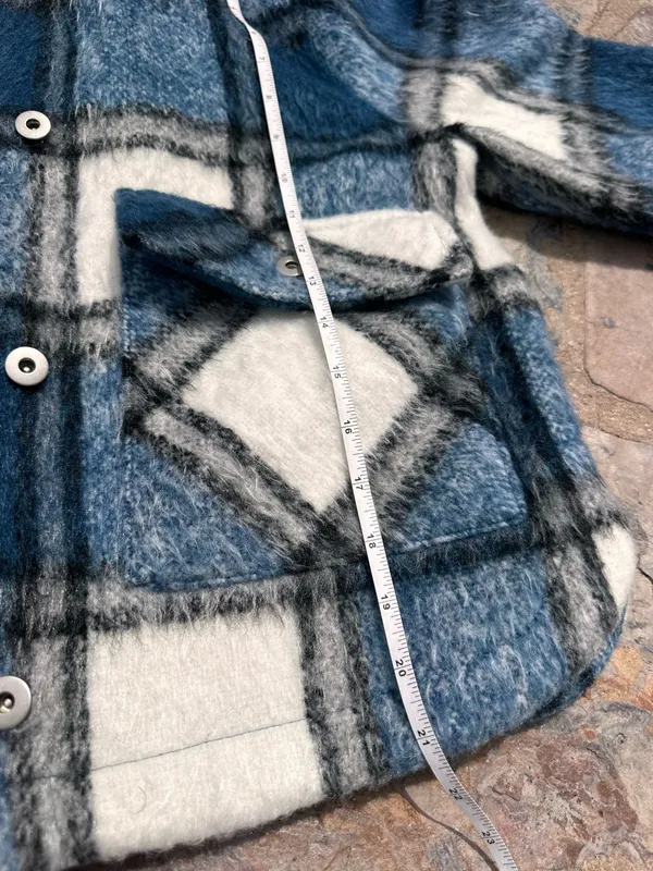 ✨Zara plaid button up Coat  - Image 6