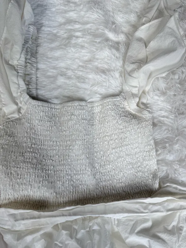 Mabel Dress Mini White - Image 2