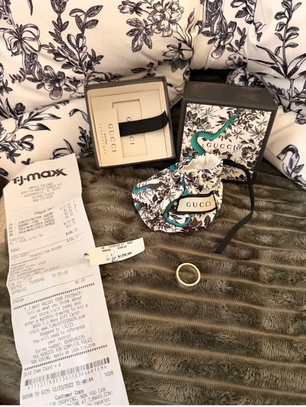 Gucci Ring Silver - Image 2