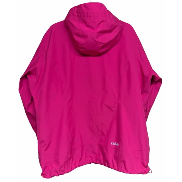 Cabela's Gore-Tex Windbreaker Raincoat Pink Women's Size‎ 2XL - Image 2