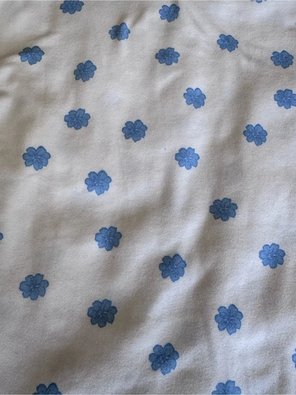 Women’s Halter Dress - Blue Floral (S) - Image 2
