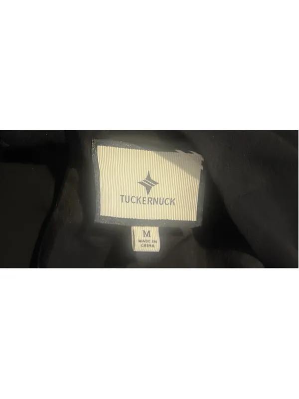 Tuckernuck Black Crepe Portia Dress M Bow Back Elegant Evening Party Resort Date - Image 10