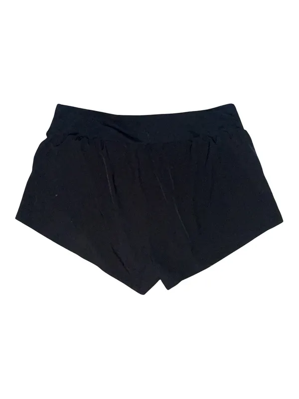 JoyLab Women’s XL Black High Rise Running Shorts Laser Cut Athletic Workout - Image 2