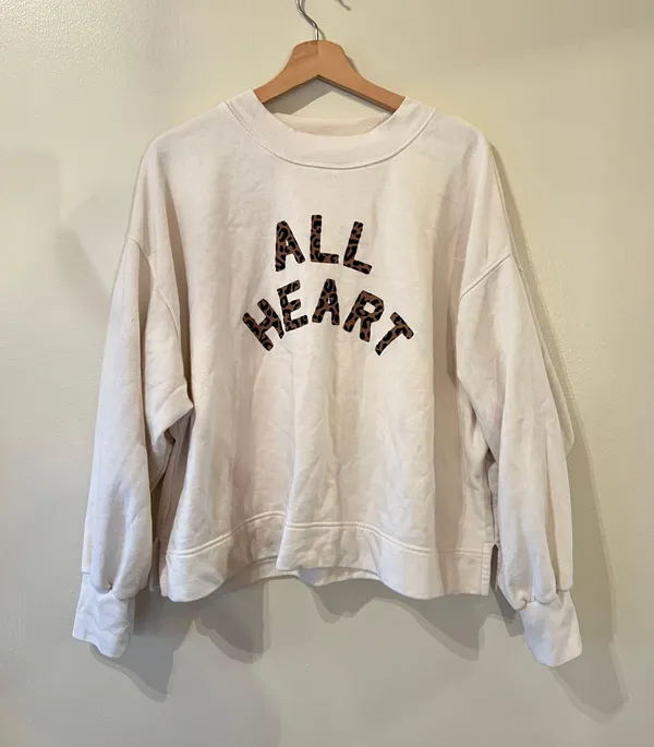 Old Navy All Heart Leopard Pullover - Image 2
