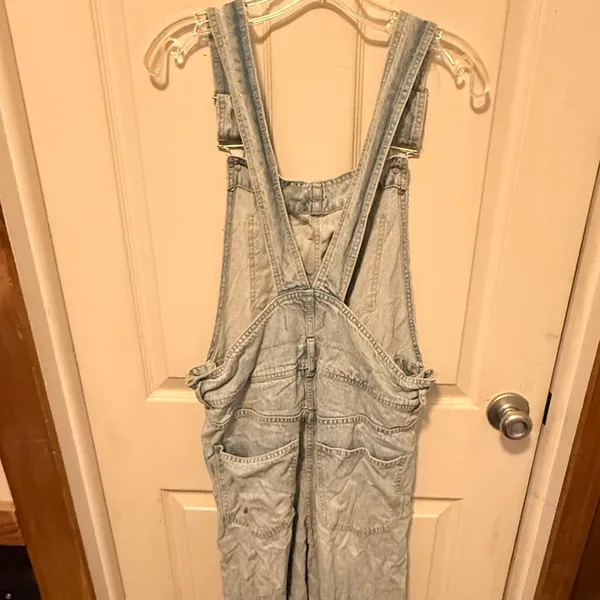 We‎ The Free Destroyed Denim Overalls - Image 4