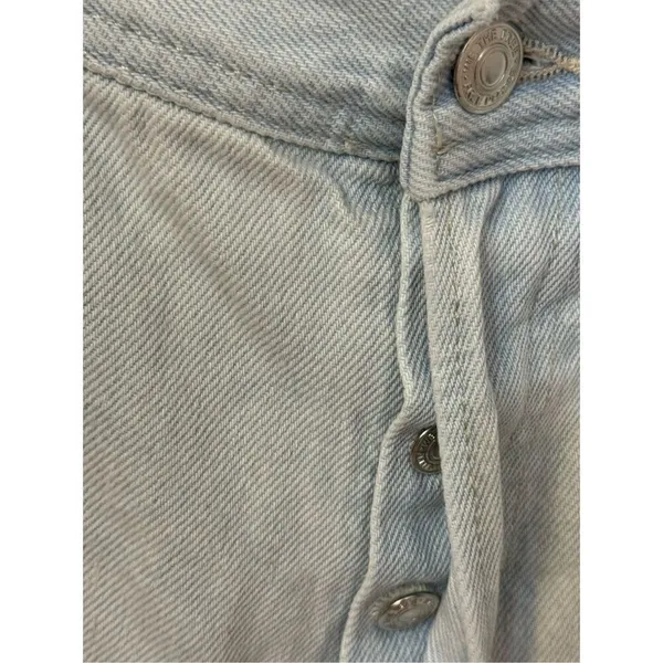 Free People We The Free Wide Leg Cropped Jeans 31 - Image 4