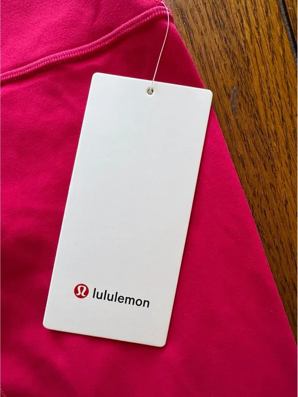 Lululemon Align No Line High Rise 28” Mulberry Spark Size 4 NWT - Image 5
