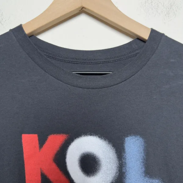 Kings of Leon Women Cotton T-Shirt M Black KOL Graphic Barking Irons Merch‎ - Image 3