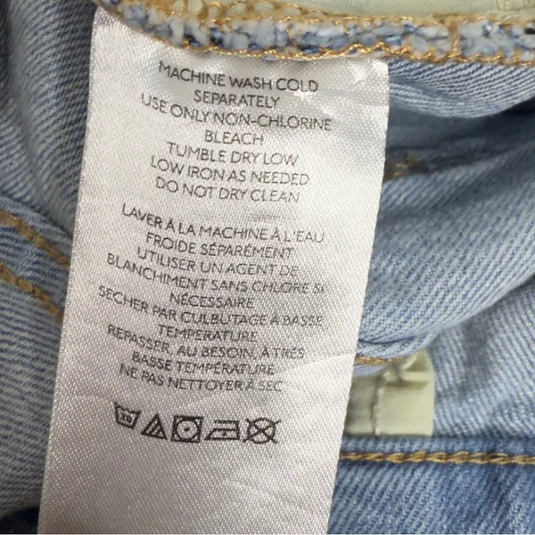 BDG Stretch‎ Cowboy Jeans Relaxed Straight Leg High Rise Light Wash Size 28 - Image 5